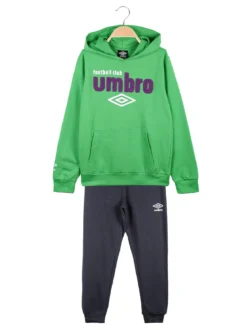 Umbro Completo tuta da bambino con cappuccio