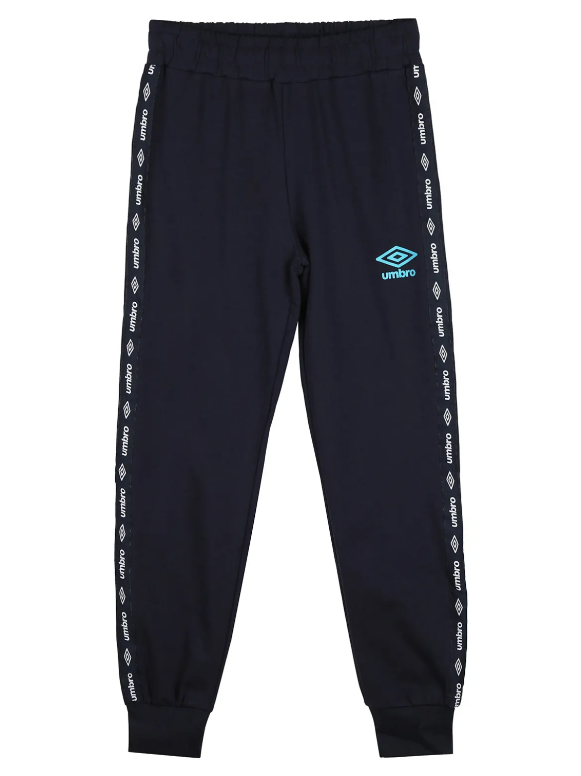Umbro Completo tuta da bambino 2 pezzi full zip con cappuccio e logo - rosso