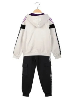 Umbro Completo tuta da ragazzo con cappuccio e zip