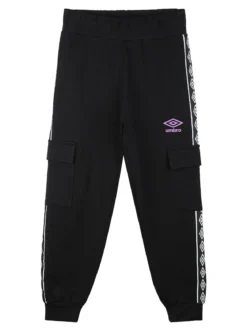 Umbro Completo tuta da ragazzo con cappuccio e zip