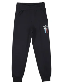 Umbro Completo tuta da ragazzo 2 pezzi con cappuccio e interno felpato - blu scuro
