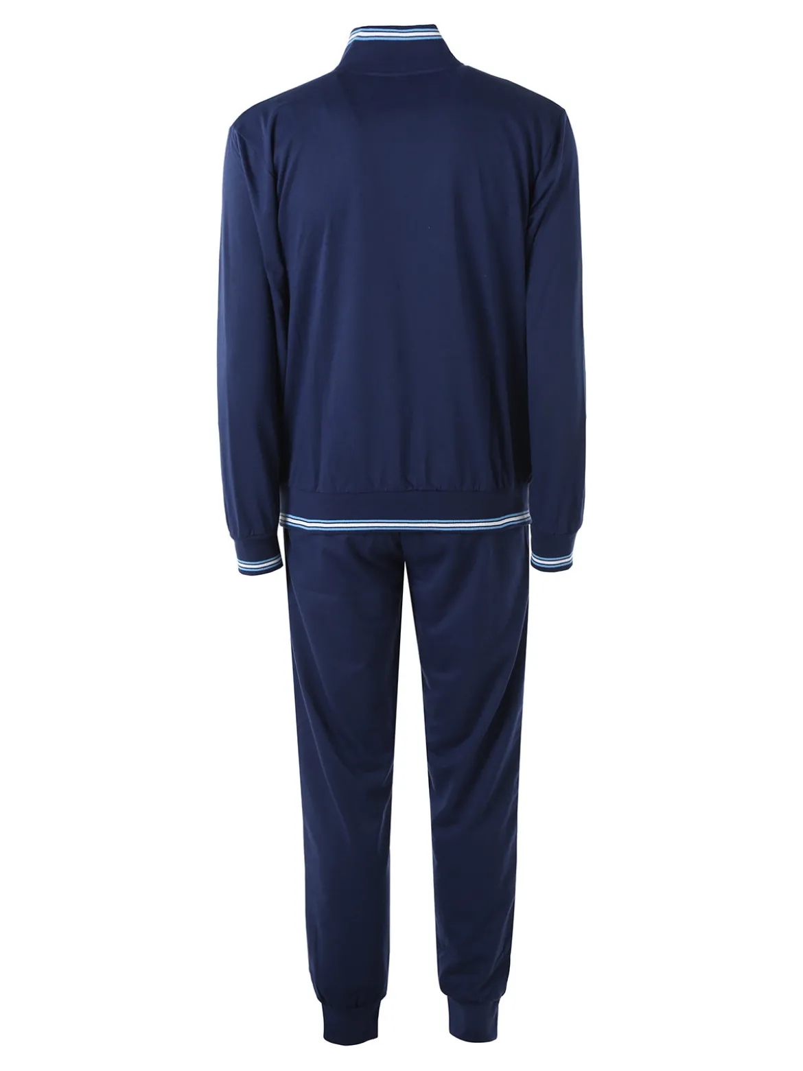 Umbro Completo tuta da uomo full zip in misto cotone - blu