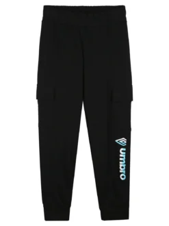Umbro Completo tuta 2 pezzi da ragazzo full zip con pantaloni cargo - mela