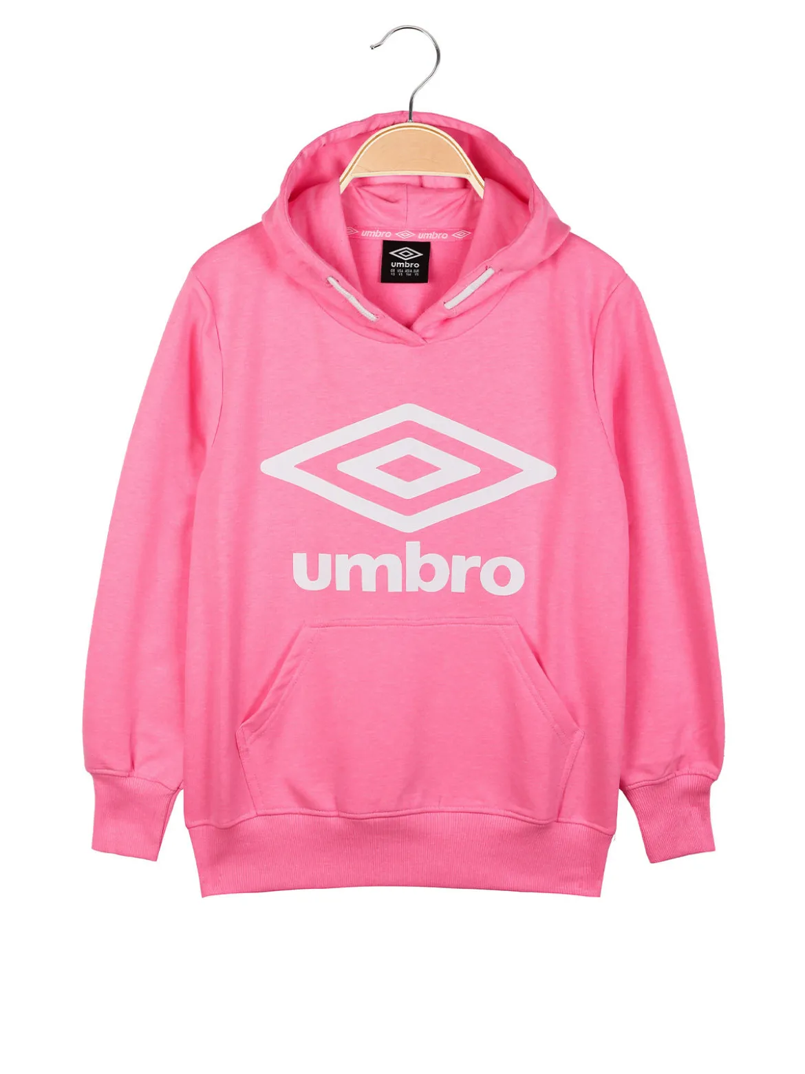 Umbro Felpa da ragazza con cappuccio