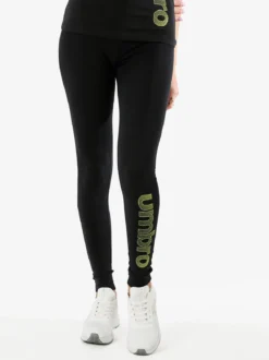 Umbro Leggings sportivi da donna con logo - verde chiaro