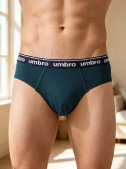 Umbro Slip uomo in cotone elasticizzato - verde