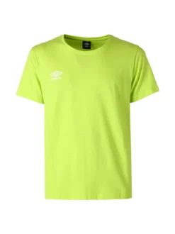 Umbro T-shirt girocollo da uomo in cotone con logo - mela