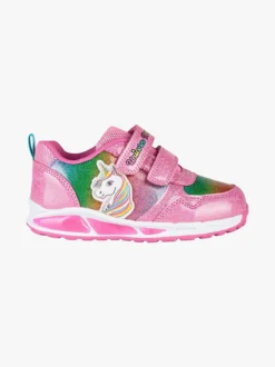 Unicorn Sneakers da bambina unicorno con strappi e luci