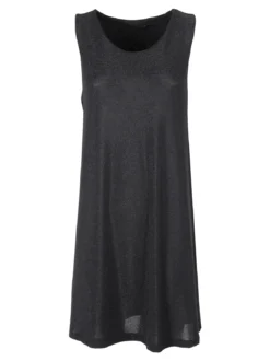 Unique Abito donna smanicato in lurex