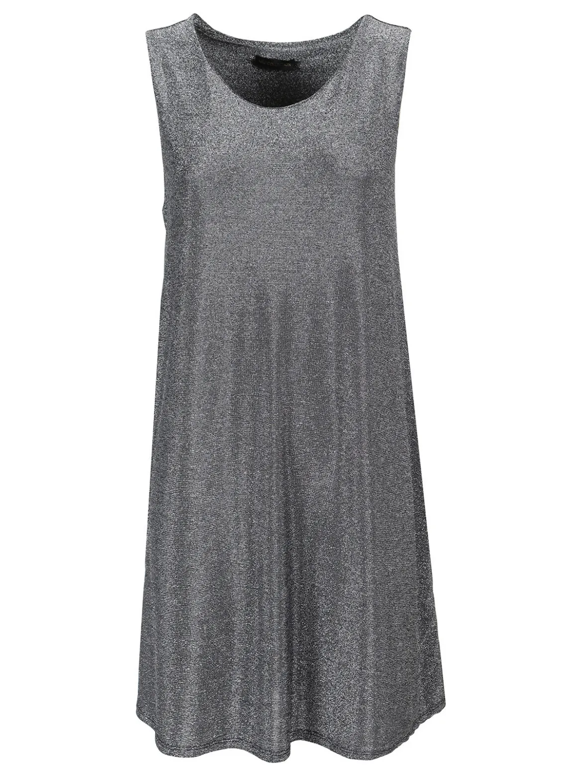 Unique Abito donna smanicato in lurex