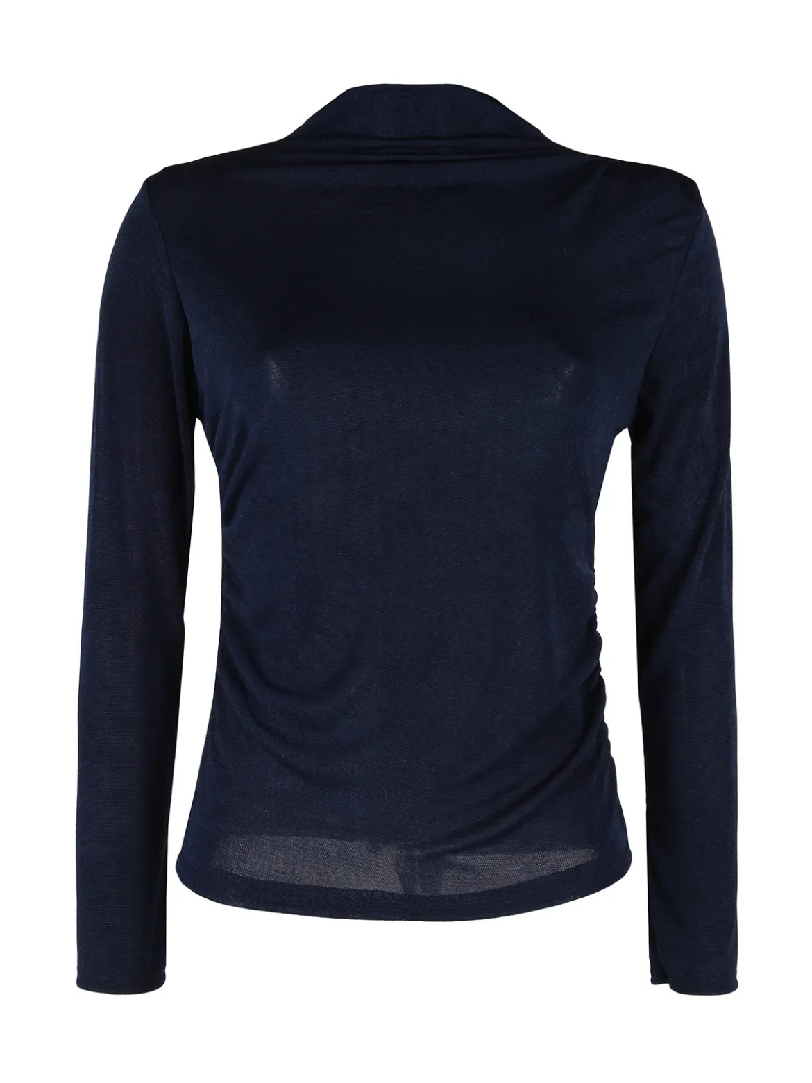 Unique Maglia donna accollata a maniche lunghe