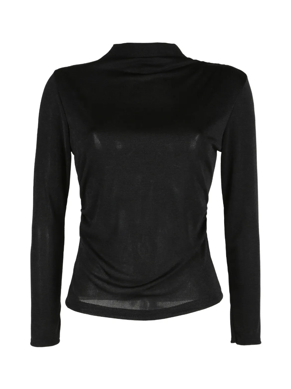 Unique Maglia donna accollata a maniche lunghe