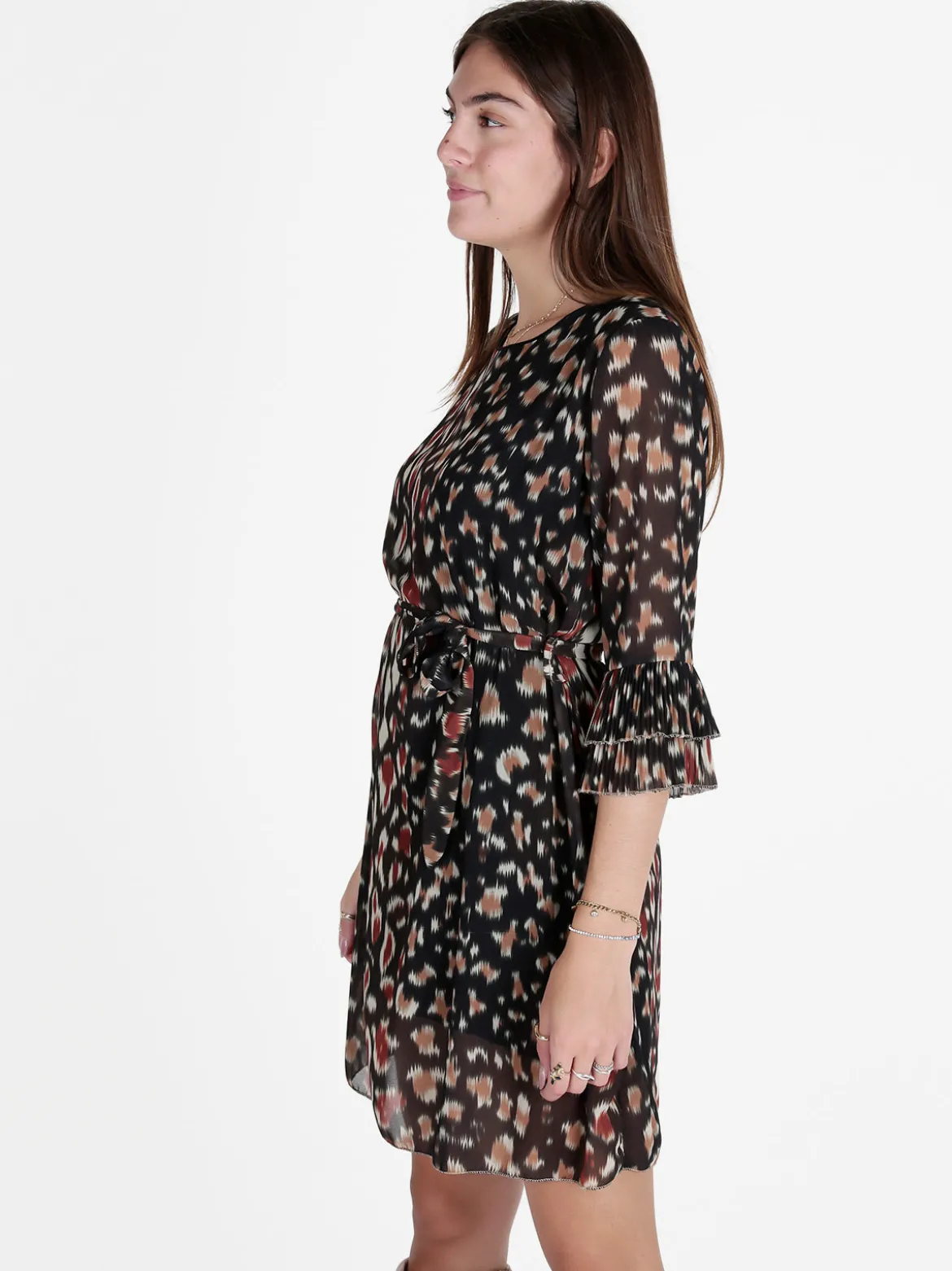 Unique Vestito donna con maniche a 3/4