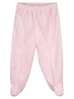 Urchin Completo lungo da neonata in ciniglia con accessori - rosa