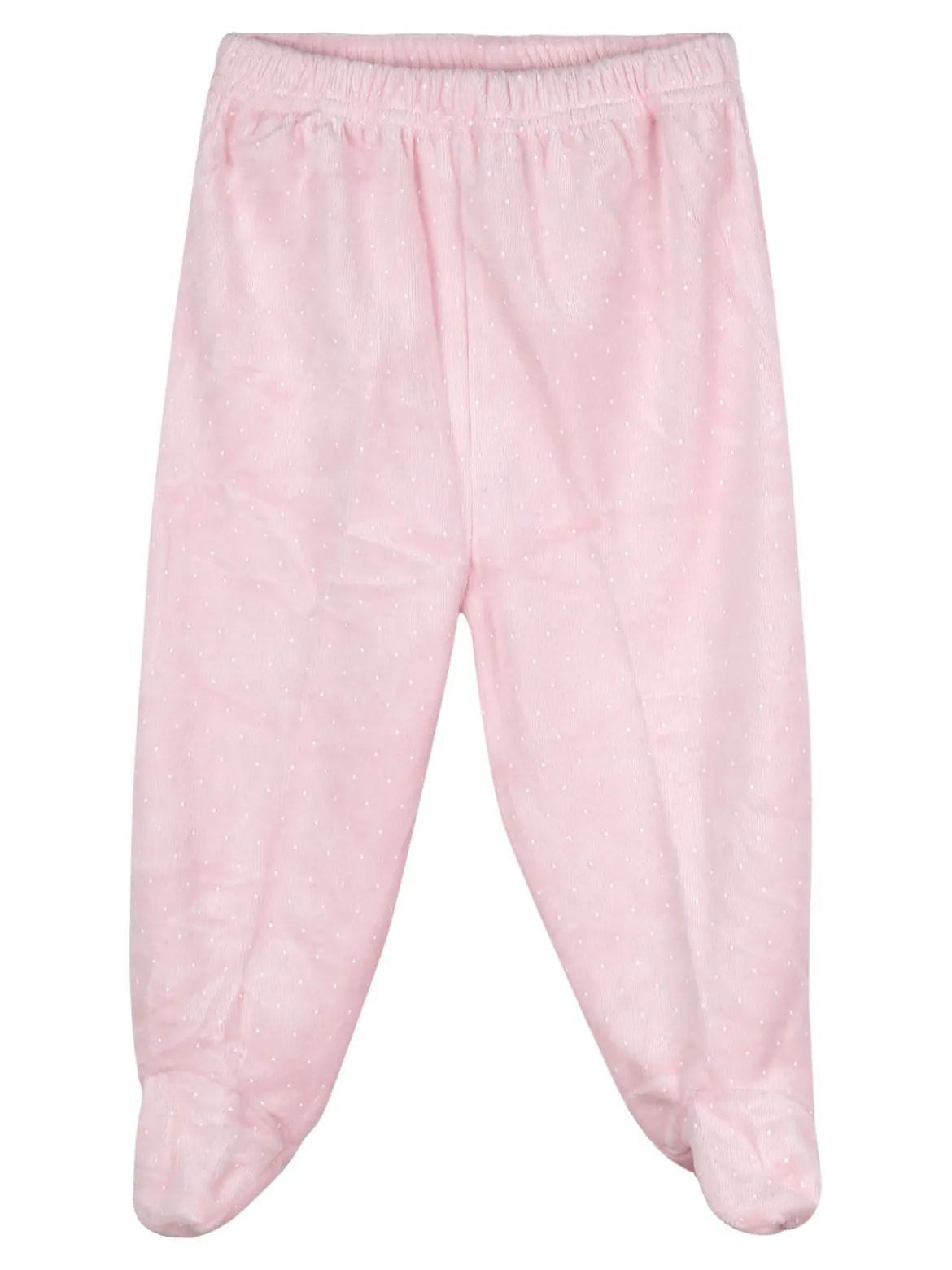 Urchin Completo lungo da neonata in ciniglia con accessori - rosa