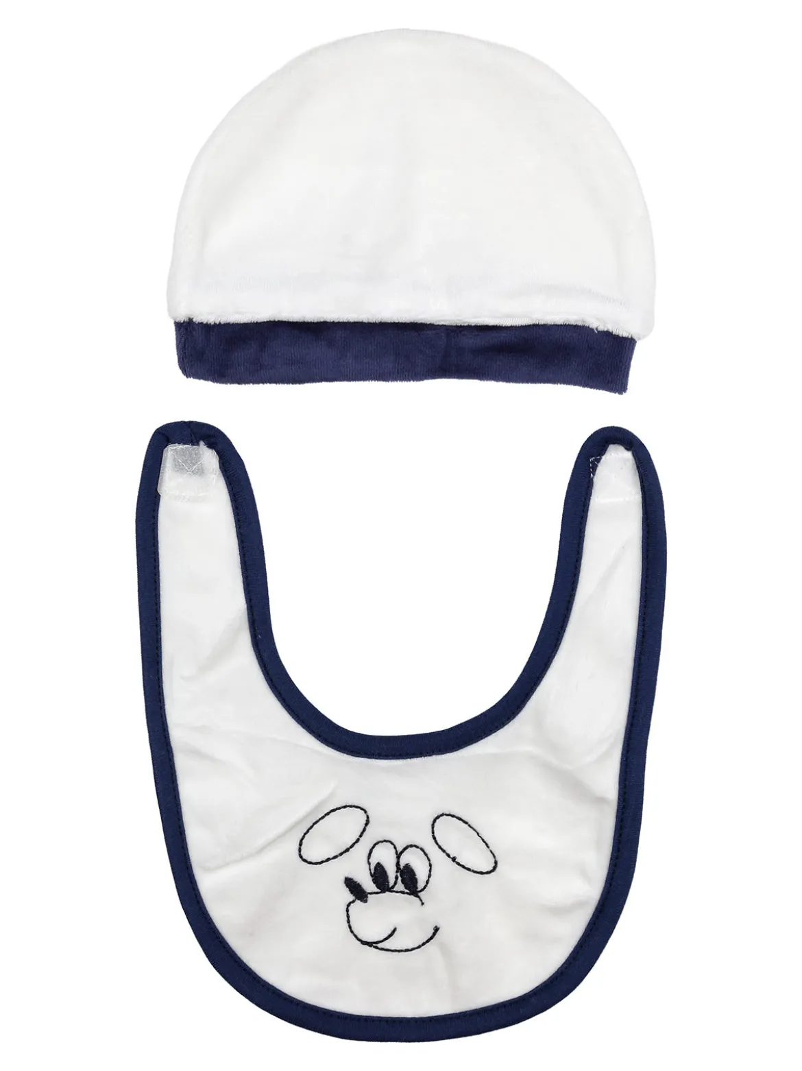 Urchin Completo lungo da neonato in ciniglia con accessori - grigio