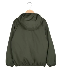 Urchin Giubbotto da bambino doubleface con cappuccio - militare