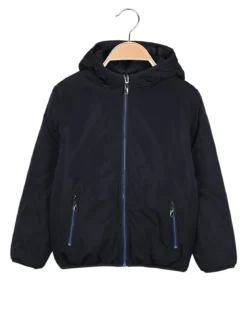Urchin Giubbotto da bambino reversibile con cappuccio - blu scuro