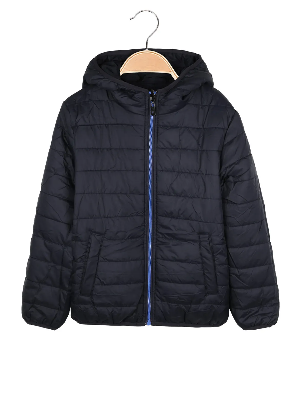 Urchin Giubbotto da bambino reversibile con cappuccio - blu scuro