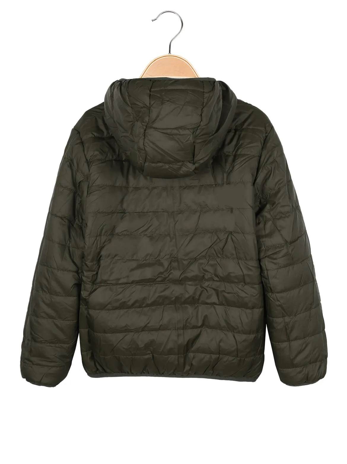 Urchin Giubbotto da bambino reversibile con cappuccio - militare