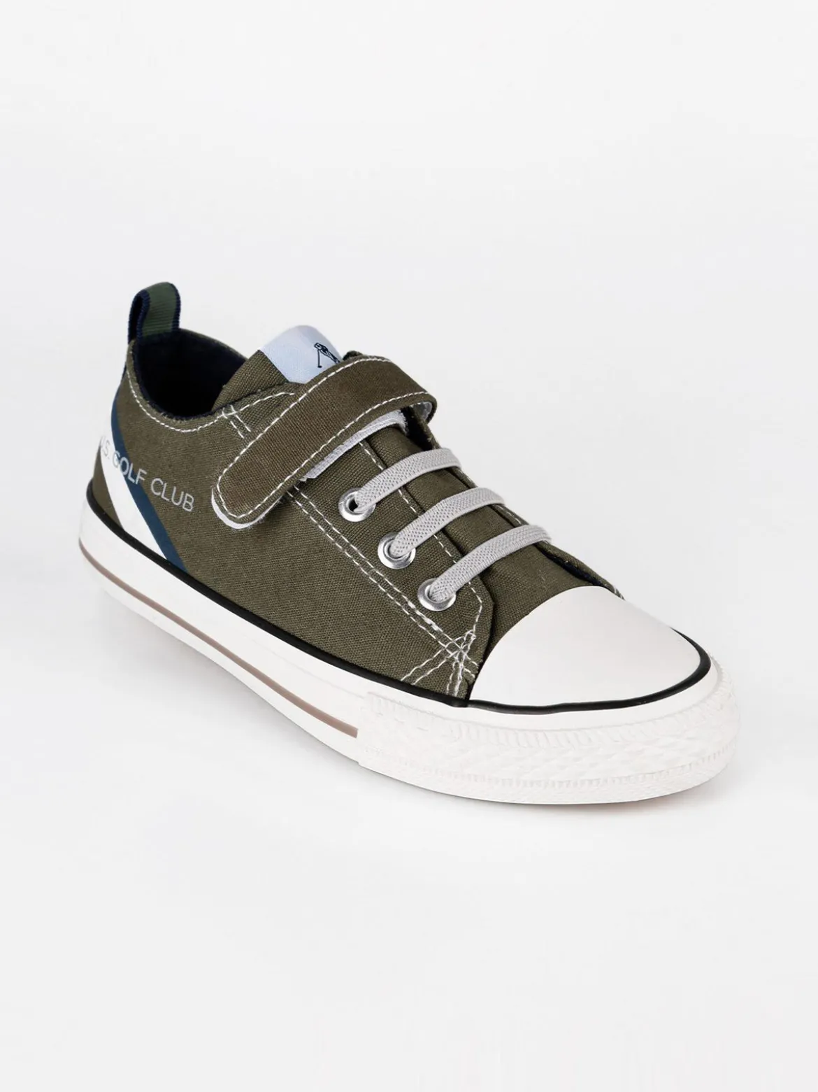 U.S. Golf Club Junior Sneakers in tela con strappo