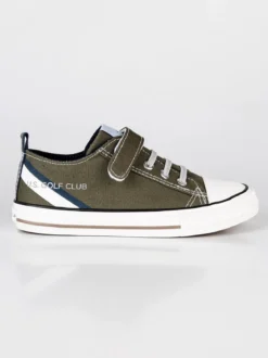 U.S. Golf Club Junior Sneakers in tela con strappo