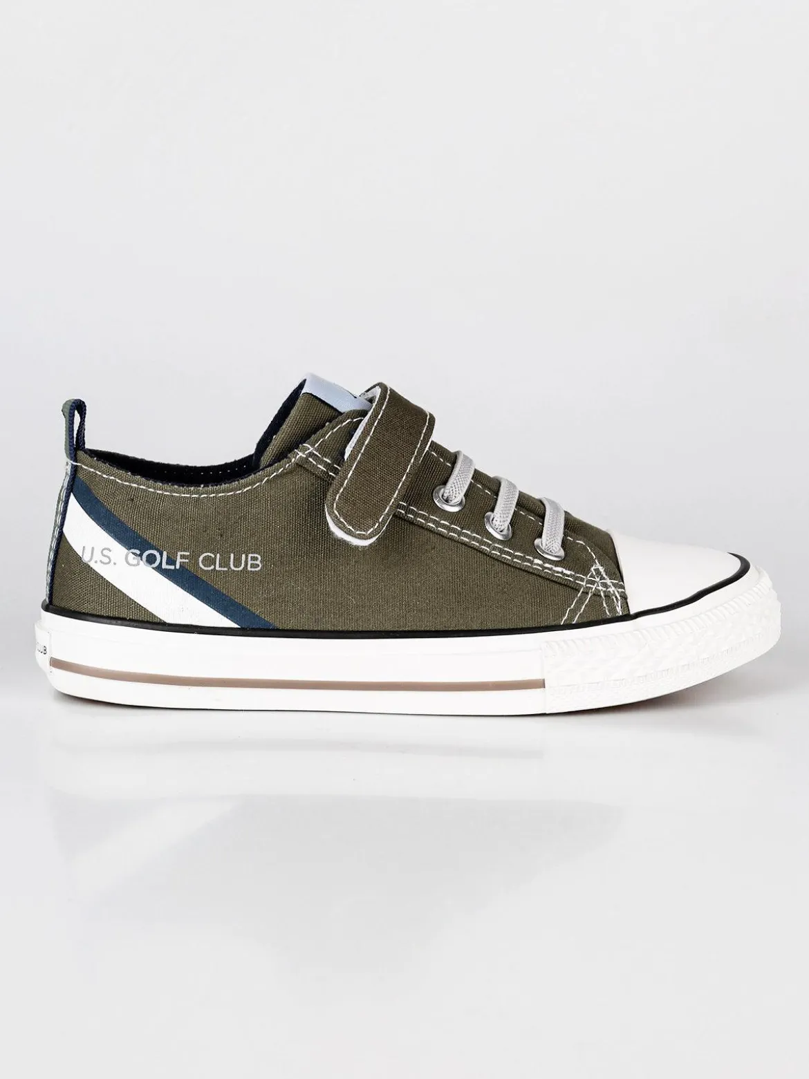 U.S. Golf Club Junior Sneakers in tela con strappo