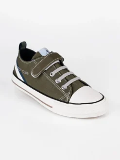 U.S. Golf Club Junior Sneakers in tela con strappo