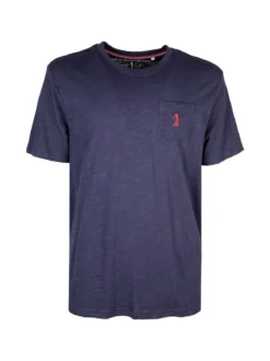 U.S. Golf Club T-shirt uomo in cotone con taschino