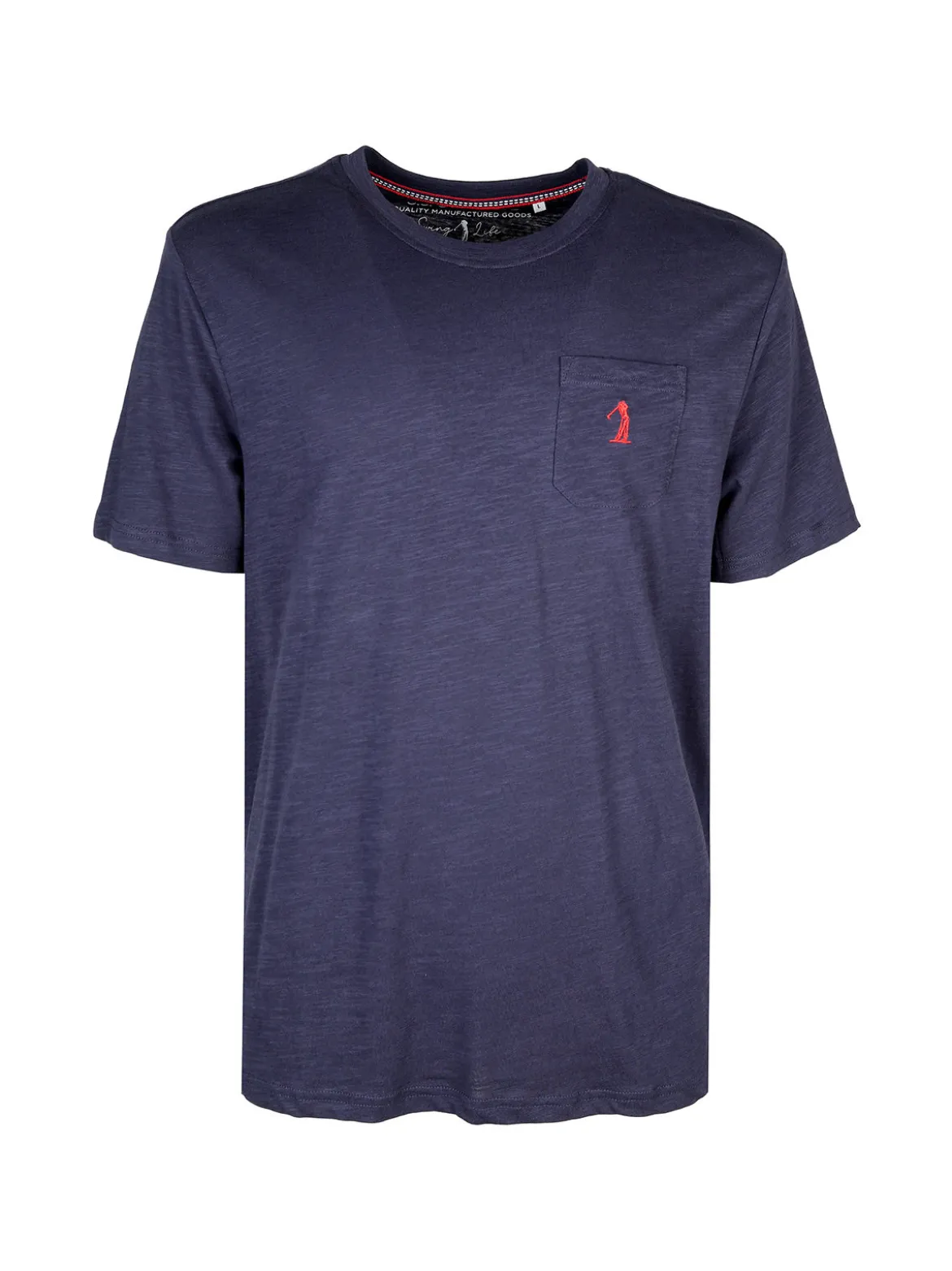 U.S. Golf Club T-shirt uomo in cotone con taschino