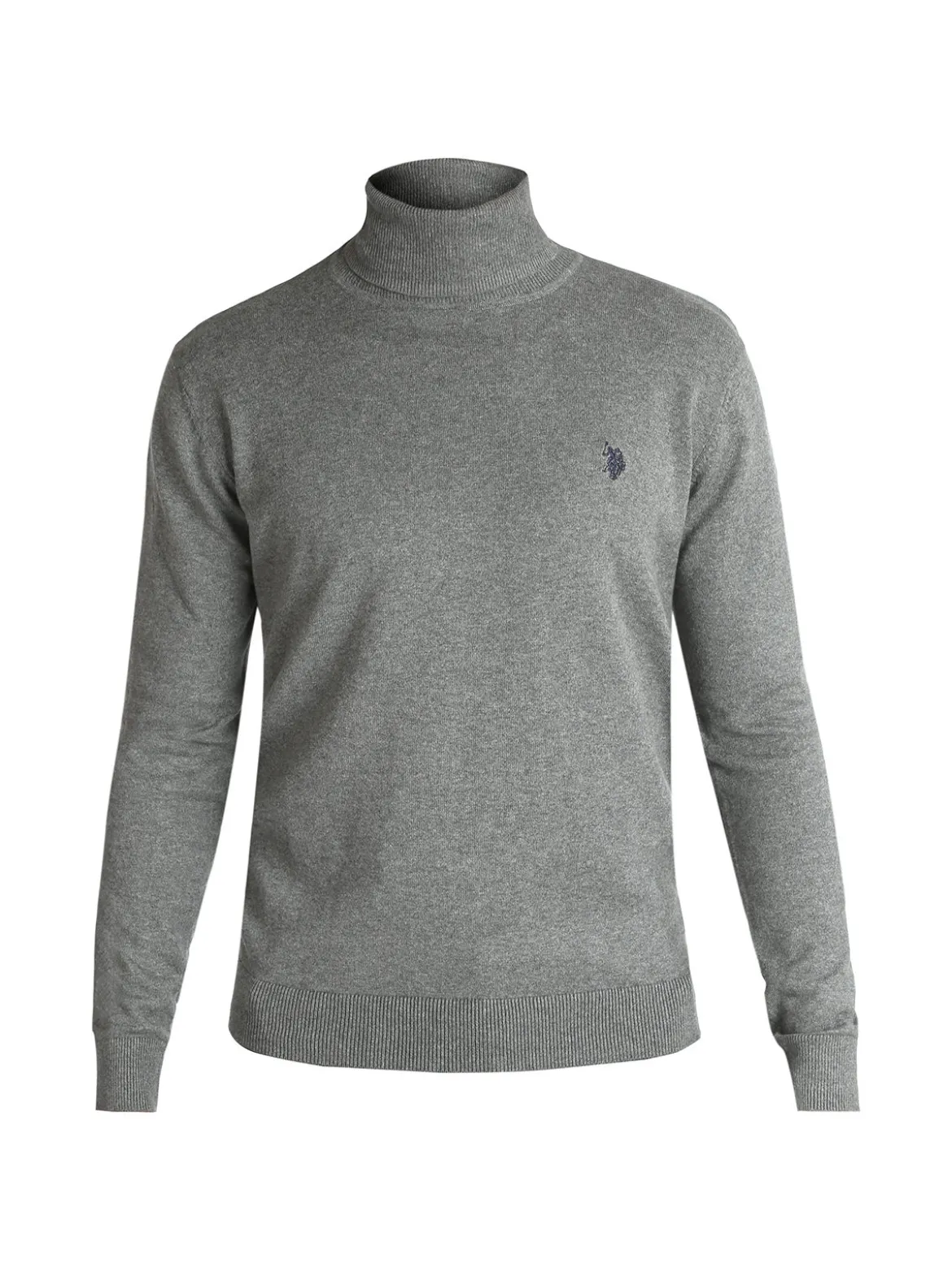 U.S. Polo Assn. Pullover dolcevita da uomo misto cashmere