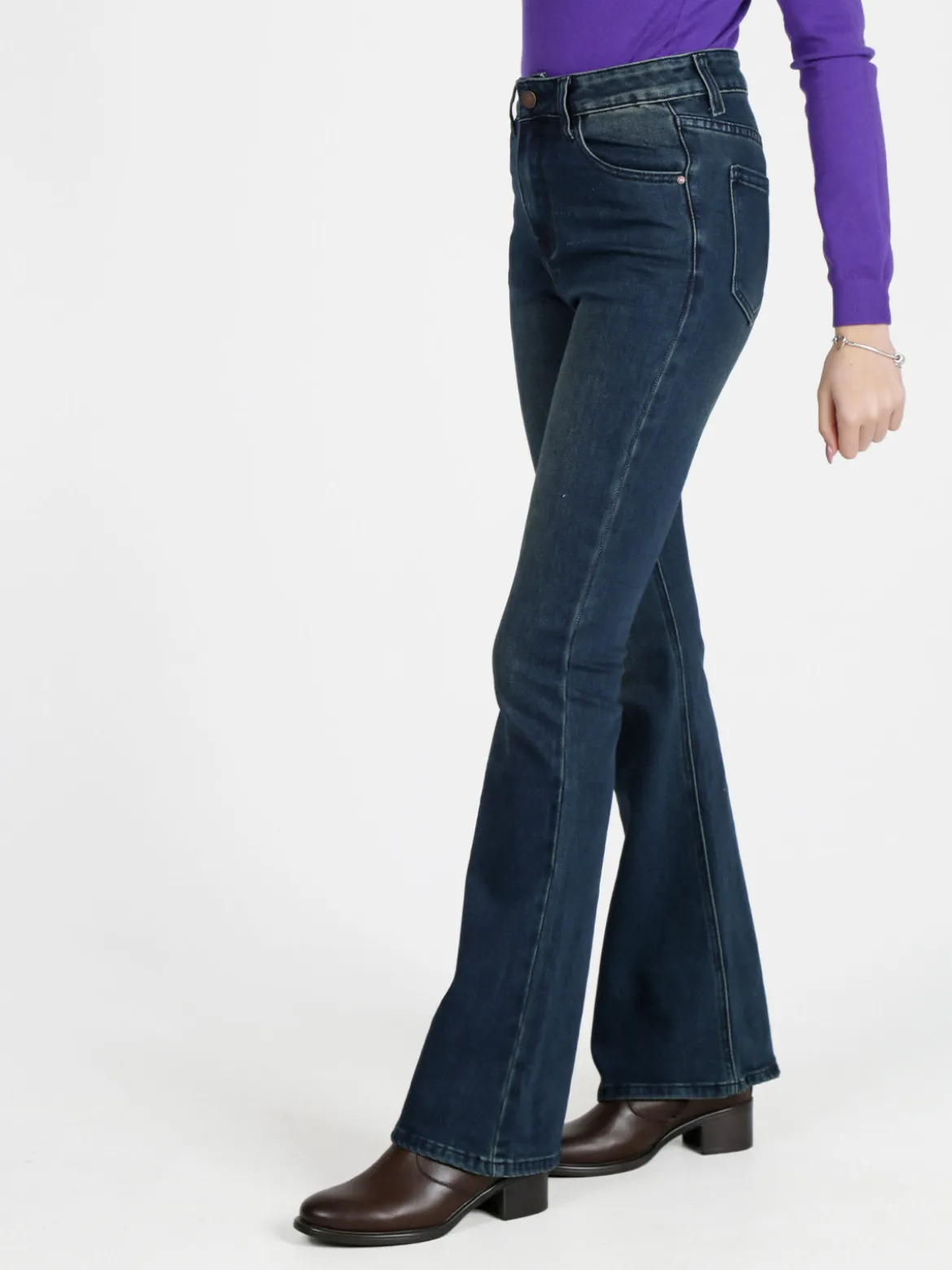 Vale Denim Jeans donna a zampa
