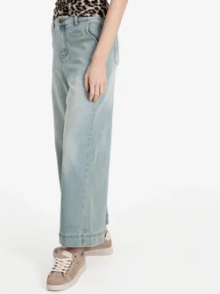 Vale Denim Jeans donna wide leg