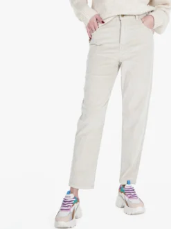 Vale Denim Pantaloni donna in velluto a coste