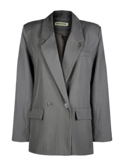 Vanita Blazer donna gessato con chiusura a doppio petto