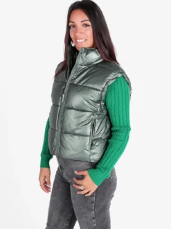 Vanita Gilet donna trapuntato con zip
