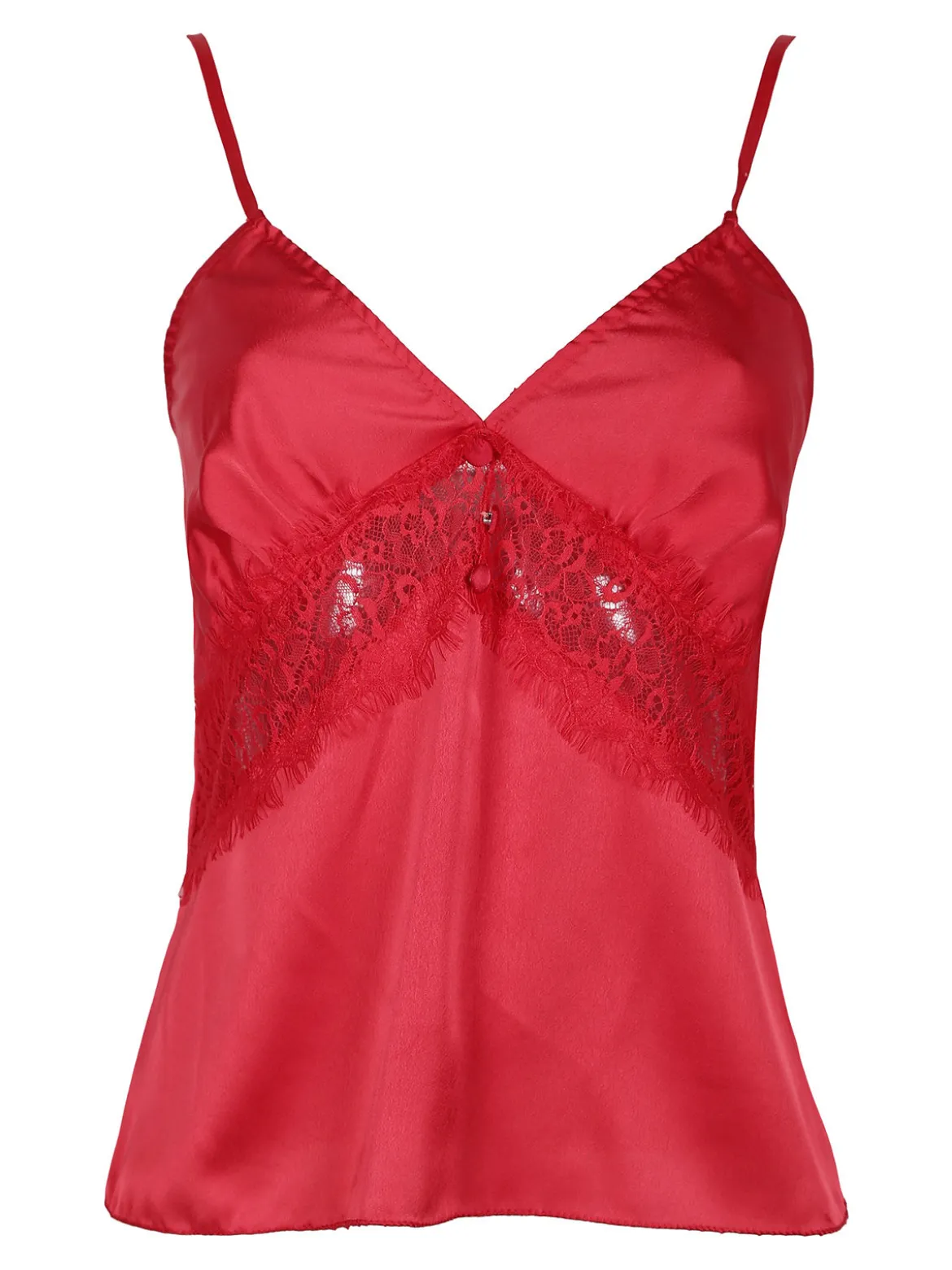 Vanita Top donna effetto raso