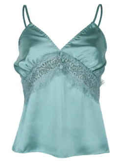 Vanita Top donna effetto raso