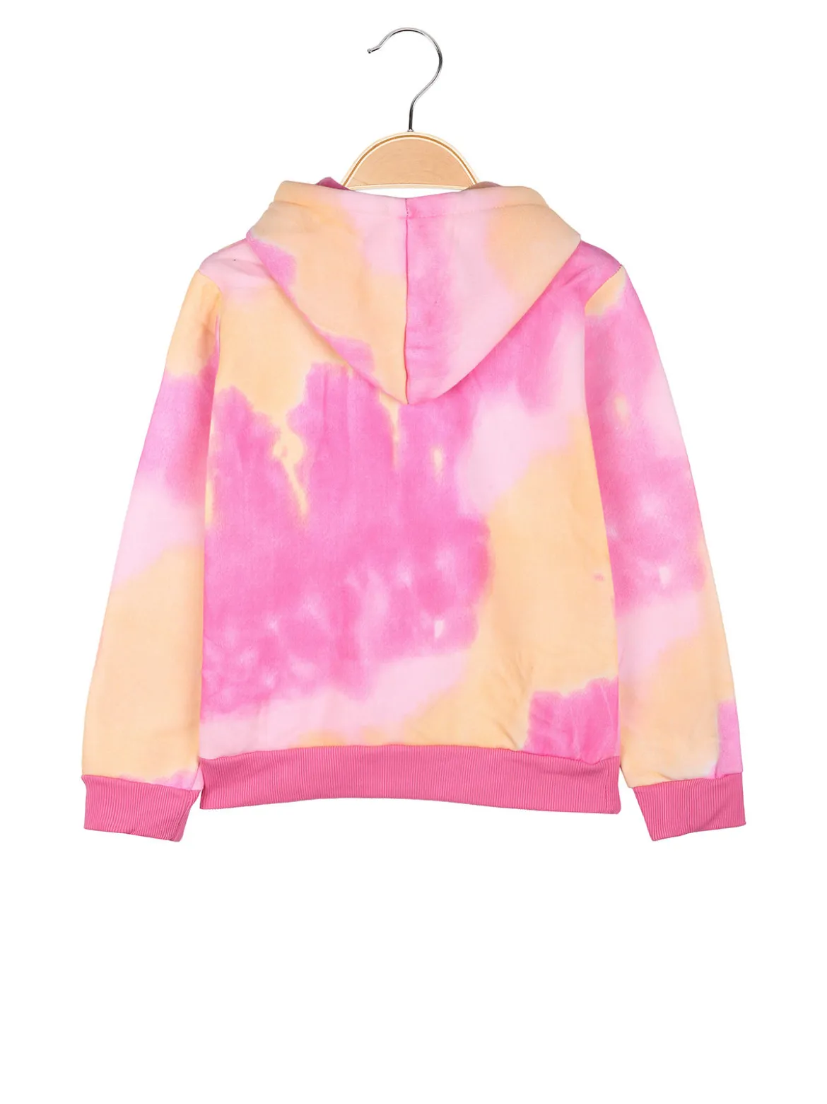 Vanity Girl'S Felpa pesante da bambina con cappuccio - fucsia