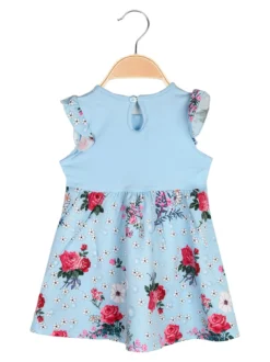 Vanity Girl'S Vestito da neonata senza maniche con stampa floreale