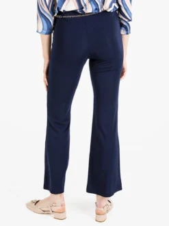 Vento Pantaloni eleganti da donna con cintura a catena