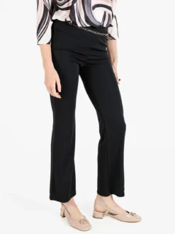 Vento Pantaloni eleganti da donna con cintura a catena