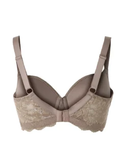 Verde Veronica AR14D Reggiseno preformato imbottito con ferretto coppa D - fango