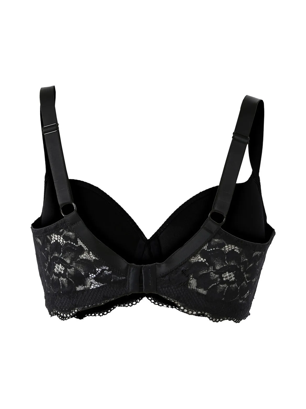 Verde Veronica AR14 Reggiseno imbottito preformato con ferretto coppa C - nero
