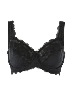 Verde Veronica AR12 Reggiseno sfoderato con ferretto coppa D - nero