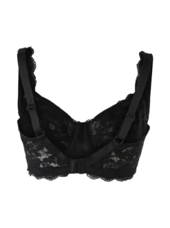 Verde Veronica AR12 Reggiseno sfoderato con ferretto coppa E - nero