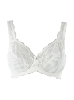 Verde Veronica AR12 Reggiseno sfoderato con ferretto coppa E - panna