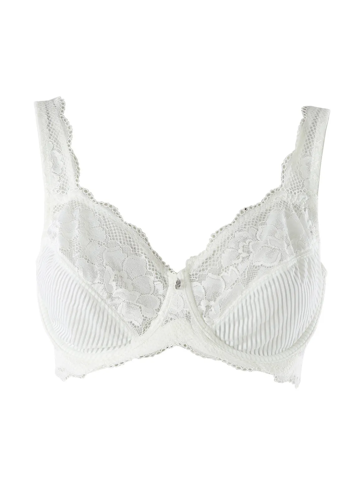 Verde Veronica AR12 Reggiseno sfoderato con ferretto coppa E - panna