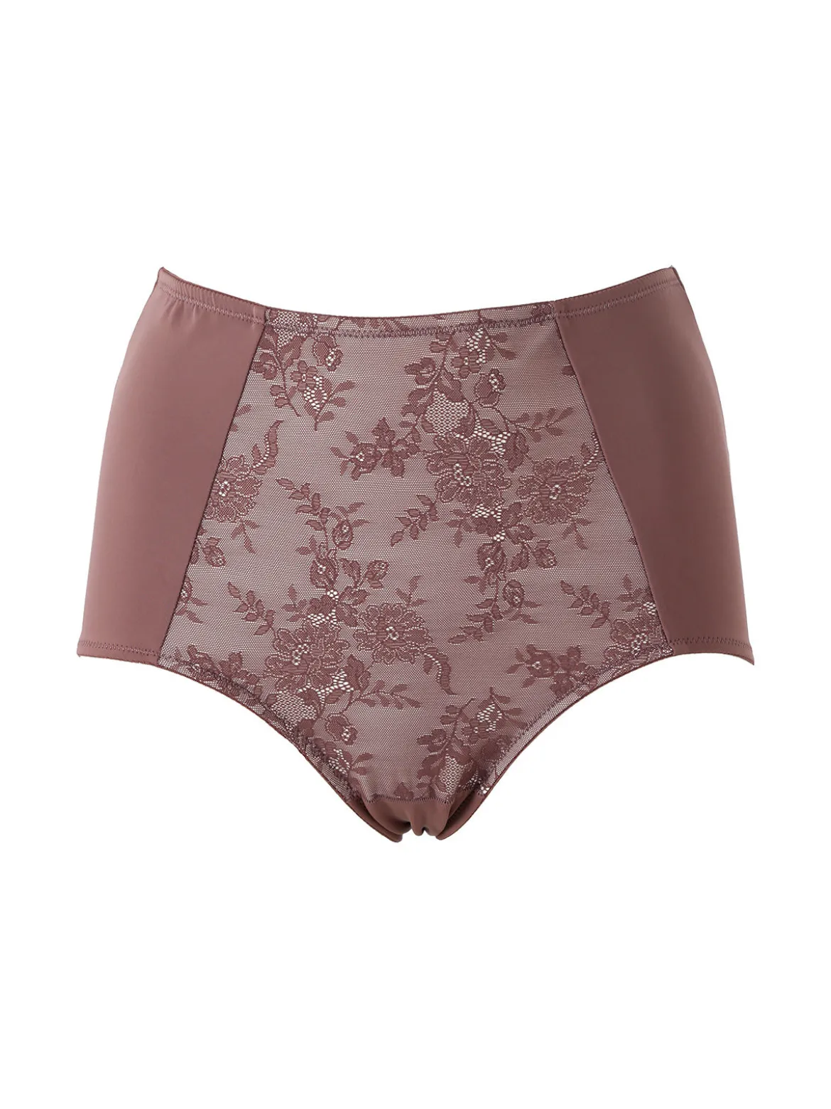 Verde Veronica DR39 Guaina donna con dettaglio in pizzo - bordeaux