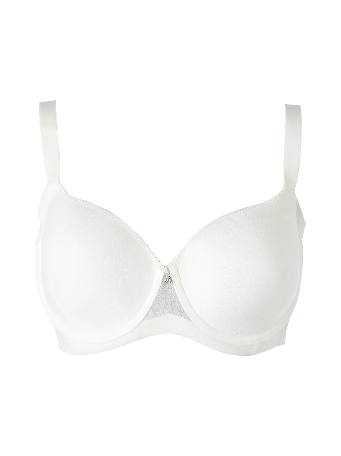 Verde Veronica OD14 Reggiseno con coppe imbottite e ferretto COPPA D - panna